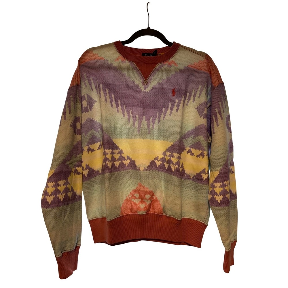 Polo Ralph Lauren Multicolor Long Sleeves Round‎ Neck Sweater Size XXS